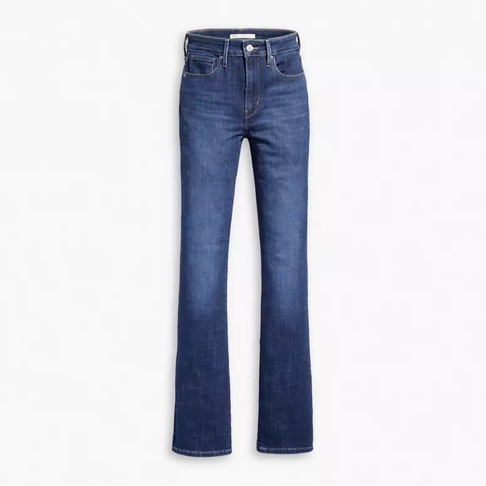 Levi's Women's 725 Lapis Dark Horse Bootcut Jeans - Picture 5 of 9